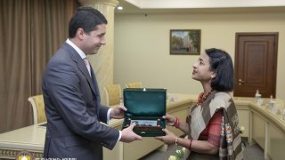 The Chairman of the RA Investigative Committee and Ambassador of India to Armenia Discuss Issues of Cooperation in Legal Field (photos)